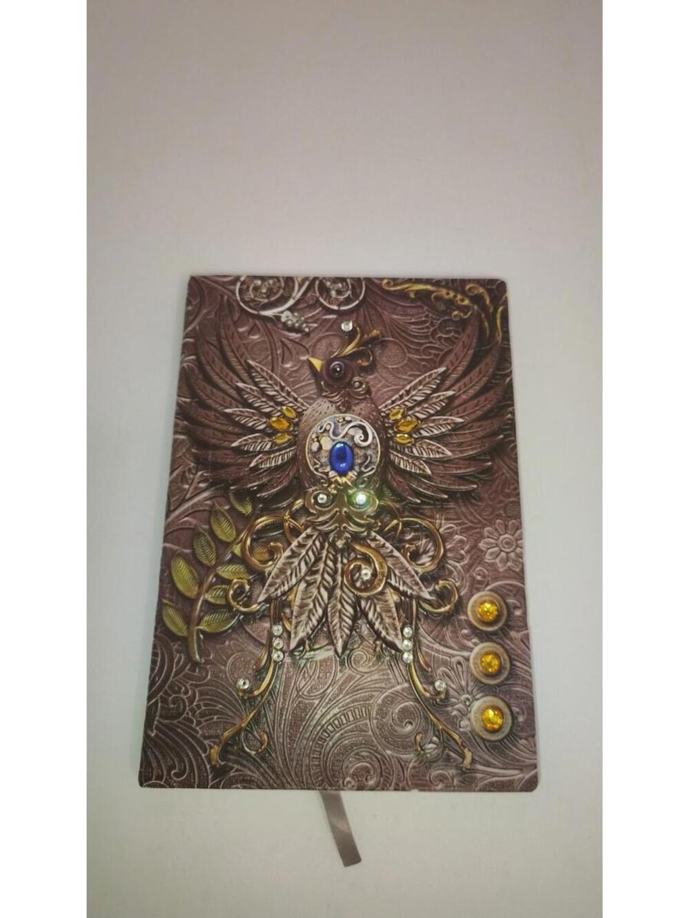 Phoenix Leather Journal Notebook - 3D Handmade Vintage Phoenix Journals Trave